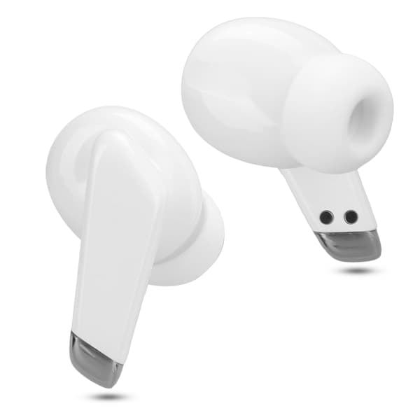 BT-J70 TWS Bluetooth 5.0 Headset Dubbla öron Brusreducerande hörlurar Pekkontroll Hörlurar Vit