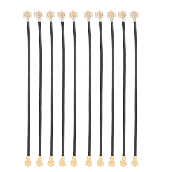 10 kpl Pin-liitin IPEX‑4 MH4 Gen4 UFL naaras-IPEX‑1 kaapeli AX200/9260 8265