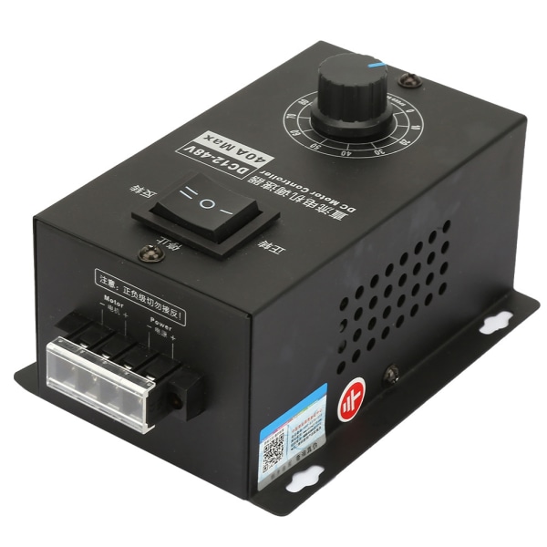 DC 12V~48V 40A Borstmotorregulator Hastighetskontrollmodul Elektrisk styrenhet