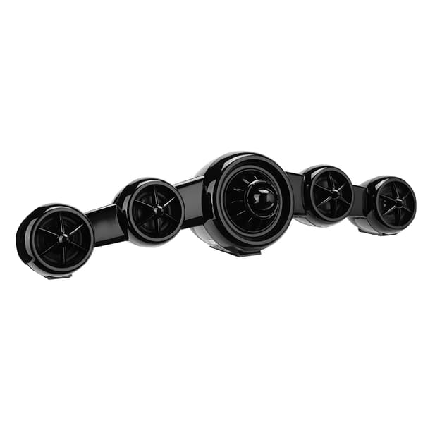 SADA D-219 Flyformet Multimedie Subwoofer Højttalerboks til Stationær Mobiltelefon Sort