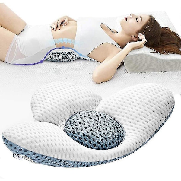 Ortopediskt ländryggsstöd Memory Foam Kudde för Lindring av Smärta i Nedre Ryggen