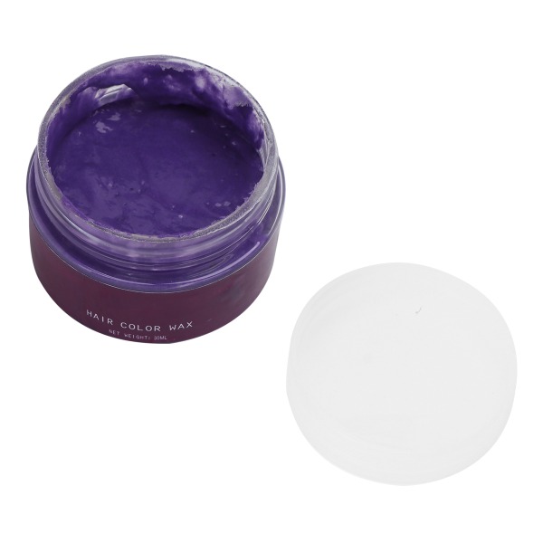 Hårfargevoks DIY Midlertidig hårfarging Clay Mud Styling Tool for Cosplay Party Lilla 30ml
