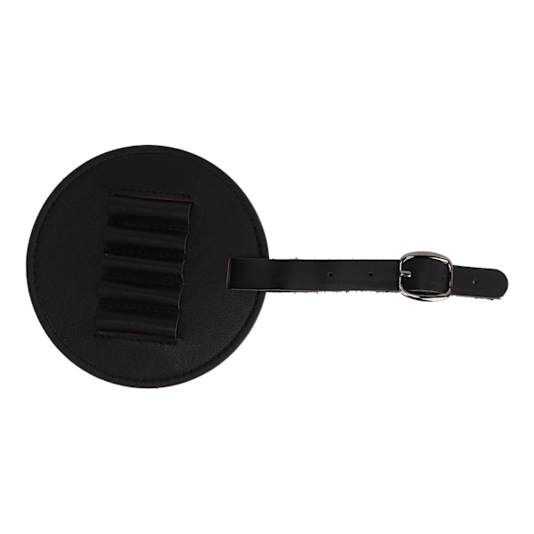 Golf Tee Holder Organizer Carrier Bærbar PU Læder Golf Tee Opbevaringspose til Golfspillere Mænd Kvinder Sort