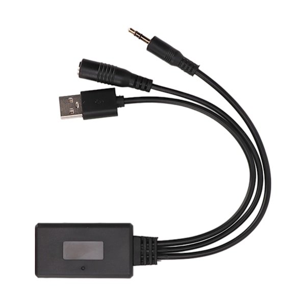 Ammattimainen auton Bluetooth 5.0 Aux-kaapeli USB-sovitin mikrofonilla Hyundai-autoihin