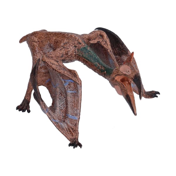 Dinosaurulelu simuloitu todenmukainen ainutlaatuinen dinosaurusmalli kodin sisustus lapsille, Pterosaurus
