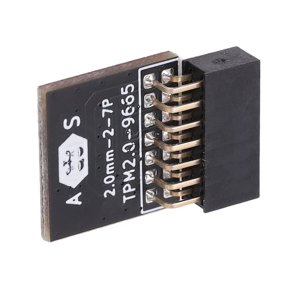 TPM 2.0 Modul LPC 14-pinners fjernkort Kryptering Sikkerhetskort Tilbehør for ASUS