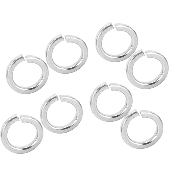 200 stk M8 delte låseskiver 304 rustfritt stål 0,5 tommer ytre diameter festemaskinvare for maskinindustrien