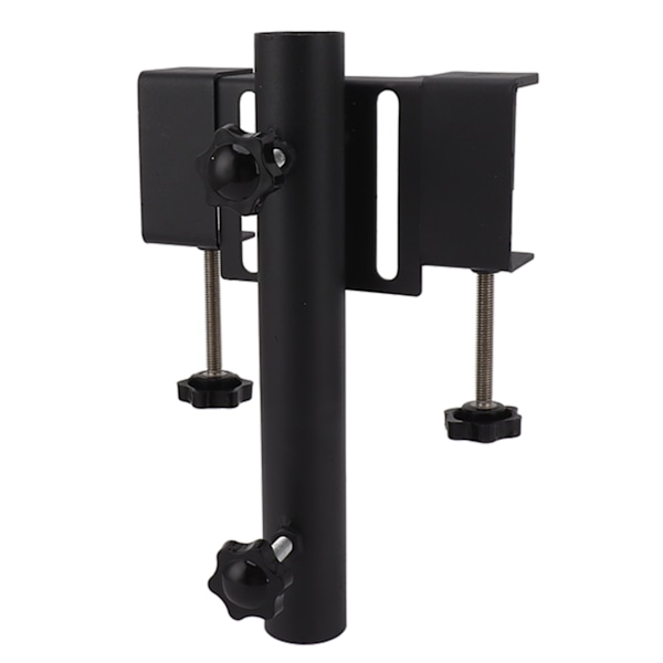 Pickup Flagstangbeslag Fast Støtte Stål Universal Truck Flagstang Holder til de fleste Pickups Sort