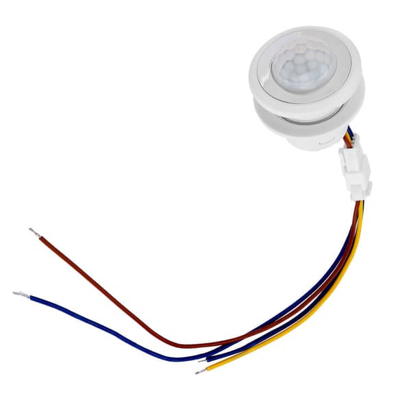 Mr HW08F LED Automatisk Infrarød Bevegelsessensor Kontrollbryter 1-40W 45*40mm