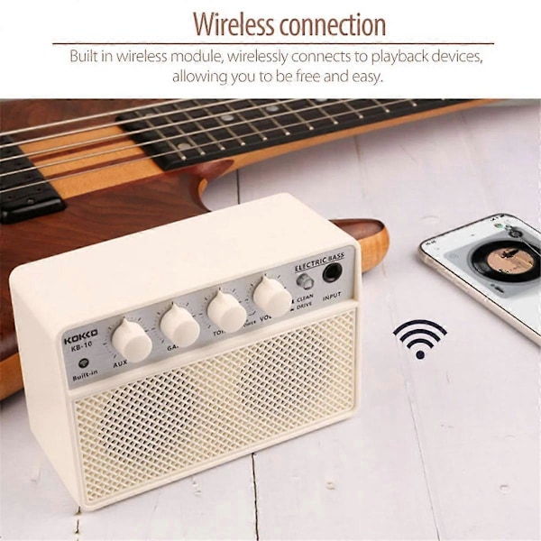 KB-10 Gitarrförstärkare 10W Bluetooth-högtalare