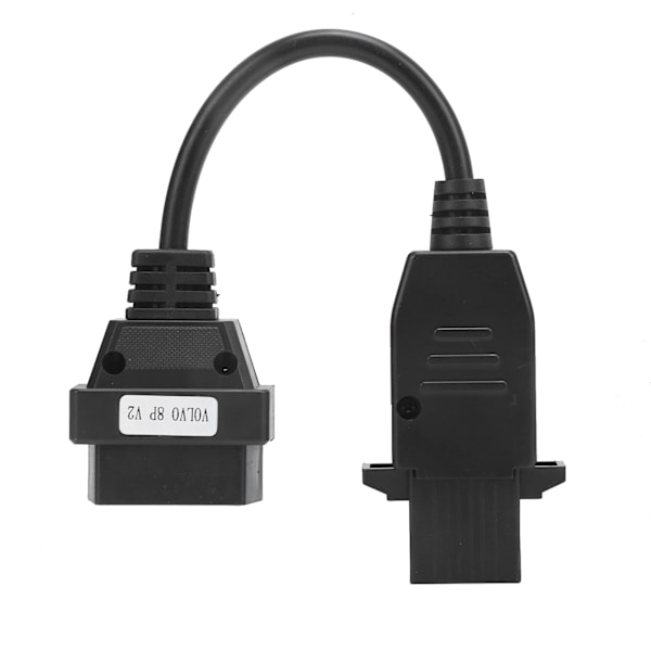30 cm OBD2-diagnostikkabeladapter 8-polig till 16-polig plastskanningsverktygskabel för lastbilar