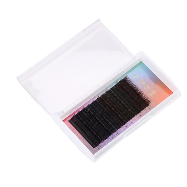 Gradient Ramp Soft Blended False Eyelashes Extension Long Fake Eye Lashes 0.10C 13mm