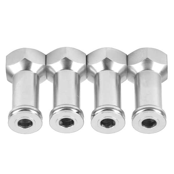 Förlängningskoppling 24 mm längre kombinationsadapter för Traxxas Slash 1/16 RC-bil (silver)