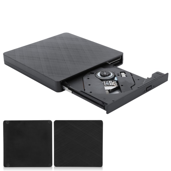 XD010 Extern CD DVD-enhet USB 3.0 Optical Drive Writer Player för PC Stationär dator