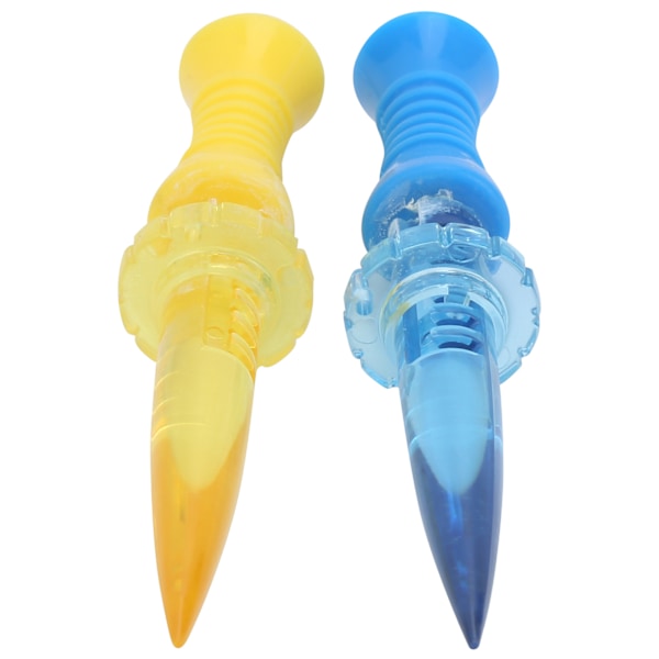 2 st plastgolftee 6 sektioner justerbar golfträningsboll tee bollhållare set