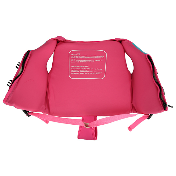 Sommerpige Børn Sikkerhed Neopren redningsvest Flydende til børn Svømning DriftingL (anbefales 25-28 kg)