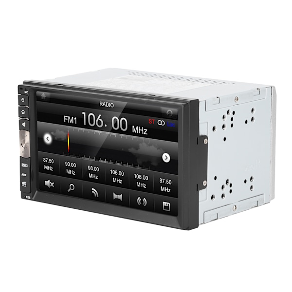 7in HD Bil MP5-spelare FM-radio Multimedia 2Din Digital Touch Screen USB/Minneskort/Bluetooth