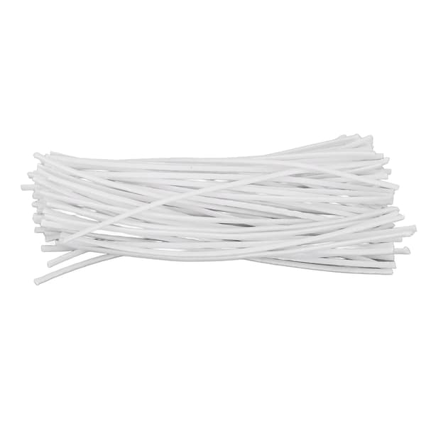 100 stk. 12 cm lange bomuldslysestager DIY lysfremstilling røgfri voksbomuldskerne