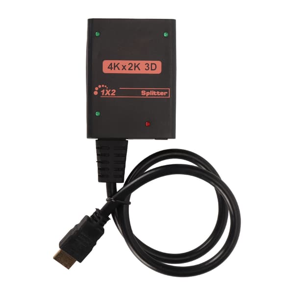 1 sisään 2 ulos HD Multimedia Interface -jakaja 1x2 4K HD Multimedia Interface -jakaja muuntaja kahdelle näytölle