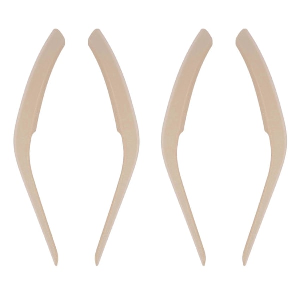 4x Bil Vänster/Höger Inre Dörrhandtagsskydd kompatibelt med X1 E84 2010-2016 Beige