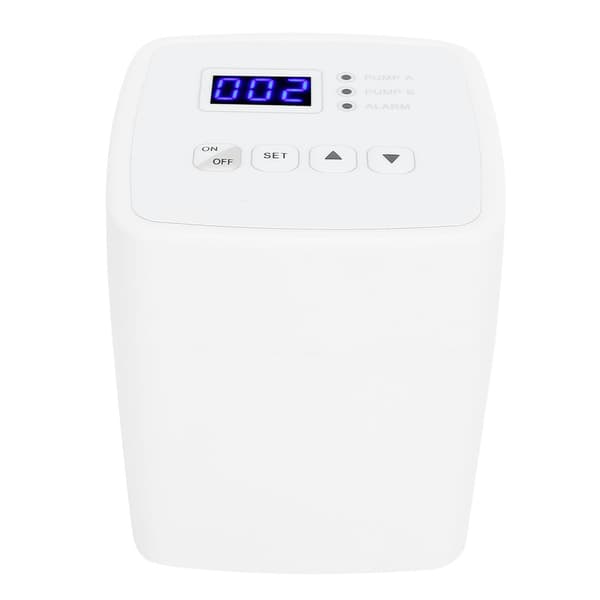 Have automatisk vandingssystem med intelligent vandingscontroller 100-240V Dobbeltpumpe til 20 potter EU