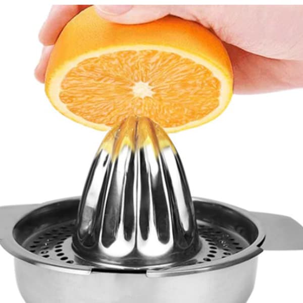 Citrus Citron Appelsin Juicer Rustfrit Stål Håndpresse Manuel Juicepresser til Køkken