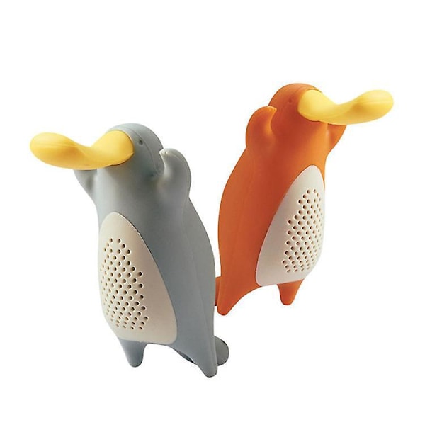 Silikon Lösblads-Teinfuser Kaffefilter Sil - Återanvändbar Te-Diffuser