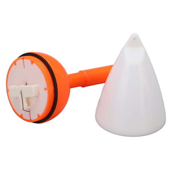 Fiske Bobber Lysande Nattfiske Float ABS Luminous Slående Float Ljus för Mörk Miljö Orange 50G