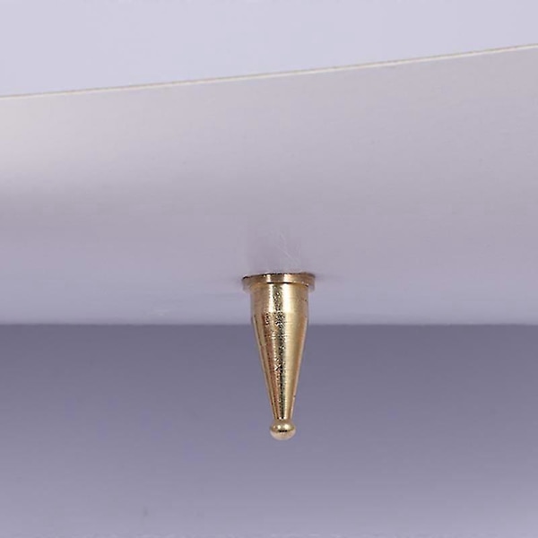 Højttalerspidser kompatible med Hi-Fi fødder, Højttalerstandere, Kobber M8 gevind, 36,2 mm (H) 4 stk.