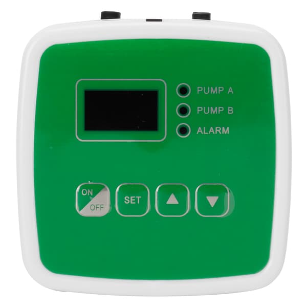 Automatiskt bevattningssystem USB Intelligent trädgårdsbevattningstimer 100-240V Dubbelpumpkit EU-kontakt