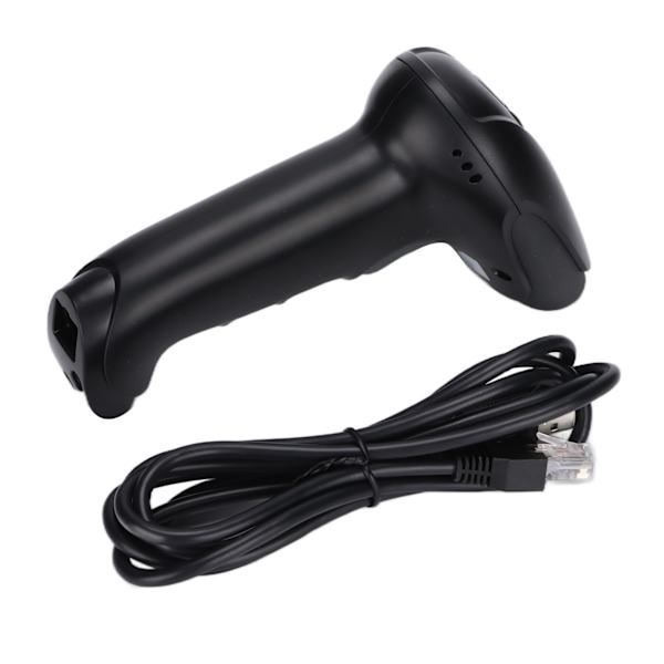 Stregkodescanner 1D 2D Bærbar Ergonomisk Komfortabel Plug and Play Kablet Stregkodescanner til Butik Marked Hospital