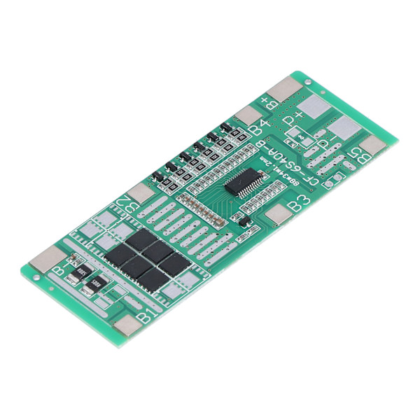 6S 24V20A litiumbatteri-skyddskort BMS-battericellskyddskort med balans
