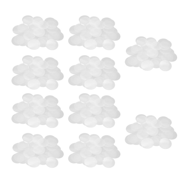 200 st Transparent Badge Film Skyddande Klar PVC Multi Purpose Badge Knappfilm för Craft DIY Skydd 32MM