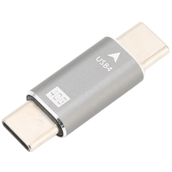 Typ C-adapter hane till hane 40 Gbps snabb överföring stark kompatibilitet datortillbehör