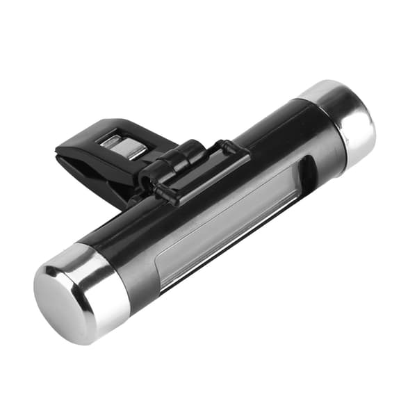 Clip-on Lastbilsbil LCD Termometer Bil Digital Bakgrundsbelysning Klockmonitor Vit Bakgrundsbelysning
