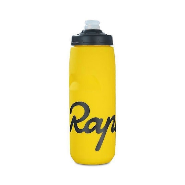 Rapha 620/750ml Ultralätt Anti-Trötthet Ansiktslös Cykelvattenflaska Smakfri för Camping Vandring Sportcykel Gul750ML