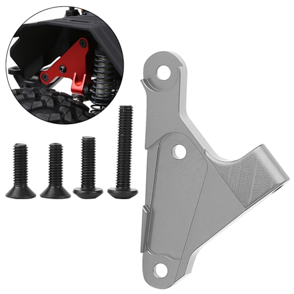 Alumiiniseos Panhard Mount Sopivuus AXIAL SCX10 III AXI03007 RC-automallille Ti