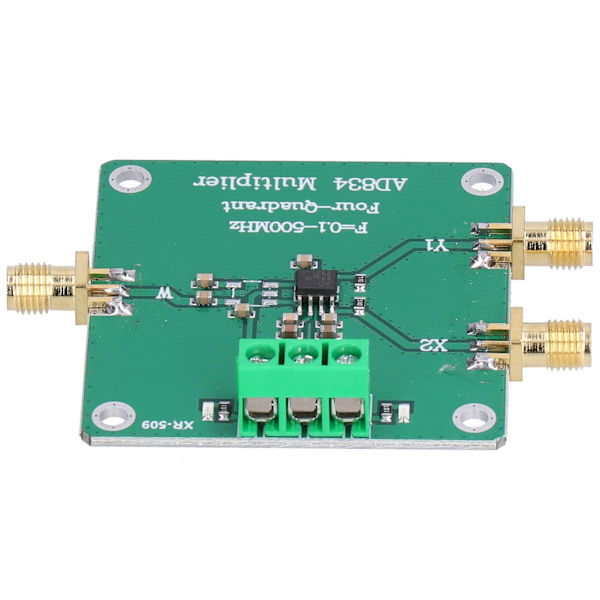 Mixermodul RF PCB 4 kvadrant analog multiplikatorplade testudstyrsdele 0,1‑500MHz AD834