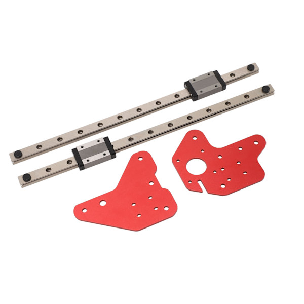 Lineær glide skinne guide dobbel Z-akse kit for Ender-3 3D-skriver tilbehør