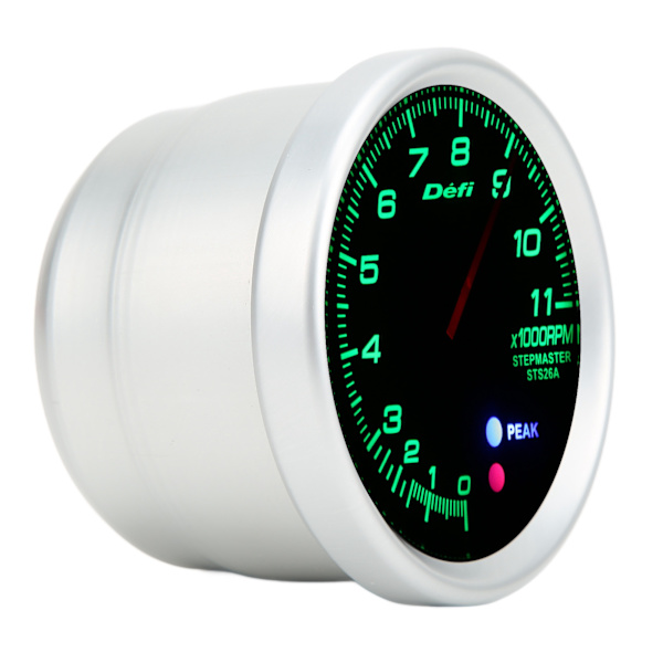 Varvräknare 85mm/3,35in diameter 0-11000RPM Färgglad LED-bakgrundsbelysning Universell för 12V motorcykel RV Yacht