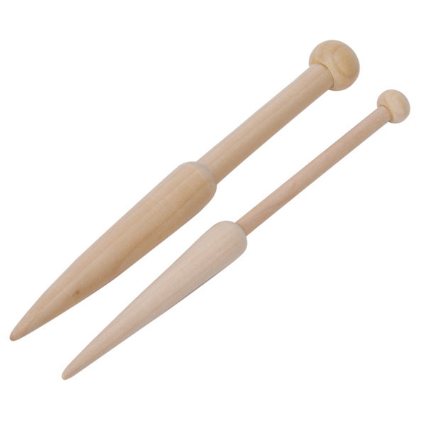 DIY vävverktyg ull kort stav vävd tröja halsduk gobeläng träpinne nål