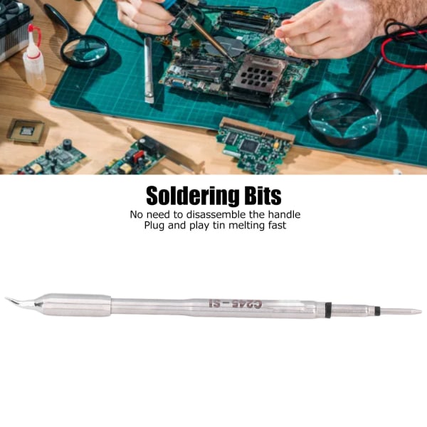Kobberlegering loddebolt Tips C245 for JBC loddestasjon - 100mm