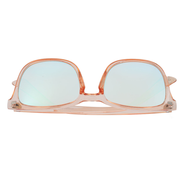Blindfarvede briller Dobbeltsidet belægning Pink Full Frame Unisex farveblindhed Korrigerende briller