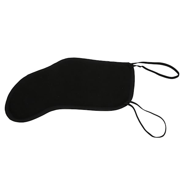 4/4-3/4 Violin Hage Støtte Sort Flanellet Pad Beskytter Musikinstrument Tilbehør
