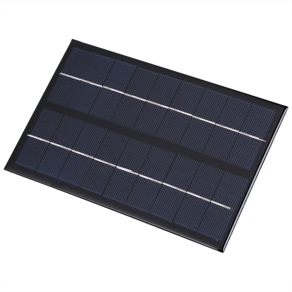 3W 9V Mini polykrystallinsk solcellepanel for DIY solcellelys telefon batterilader