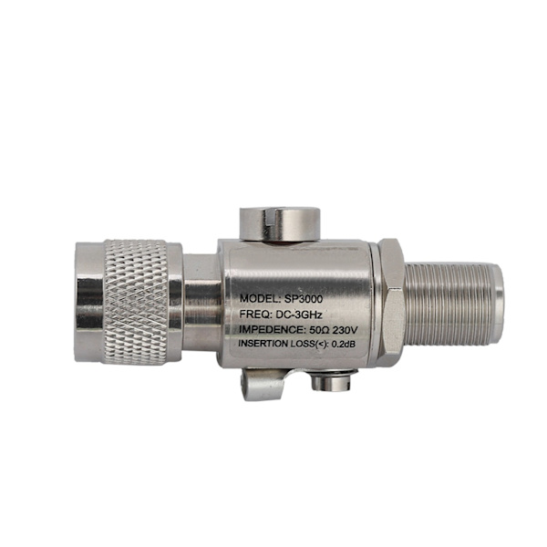 N hane till N hona koaxial blixtspänningsskydd Alla bandskydd DC3GHz överspänningsskydd