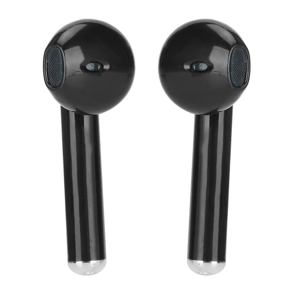 TWS Trådløse Bluetooth 5.0 Høretelefoner Halv In-Ear IPX4 Vandtætte Ørepropper til iPhone/Android Sort