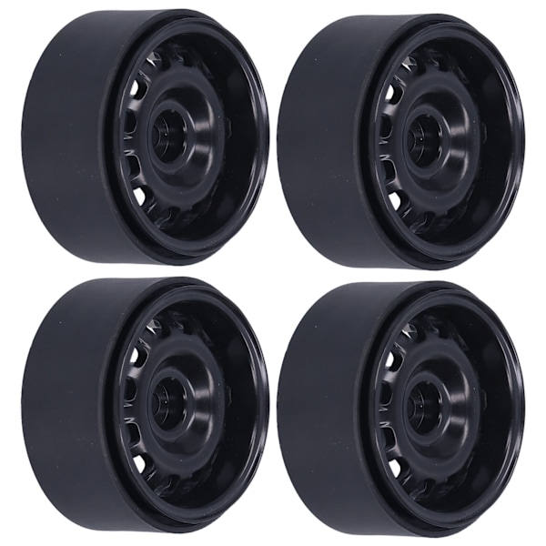 4 st 1/10 RC Beadlock-hjulnav 12 hål Metallhjulnav Ersättning för AXIAL/HSPBlack
