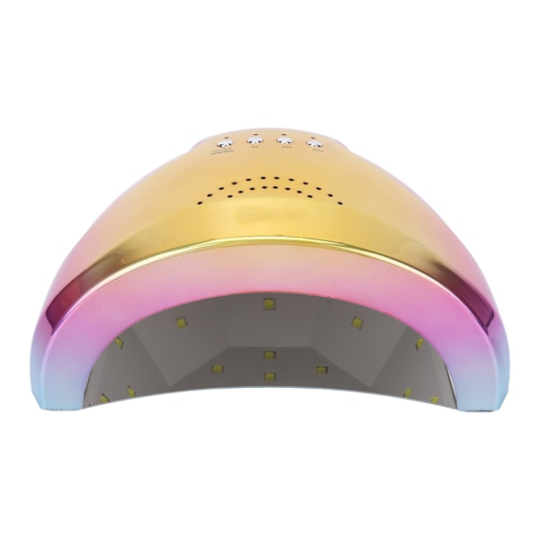 UV LED-spikerlampe 48W Dobbel lyskilde Infrarød Intelligent Induksjon Gel Polish tørketrommel EU-plugg 100‑240V