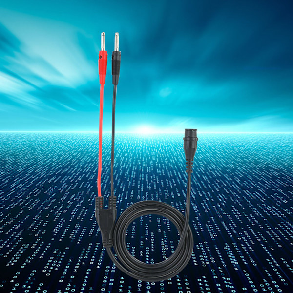 P1203 BNC hankontakt till bananplugg Koaxialkabel Oscilloskop testkabel 120 cm